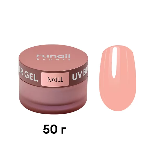 Runail Expert, Гель моделирующий UV BUILDER GEL №111, 50г банка